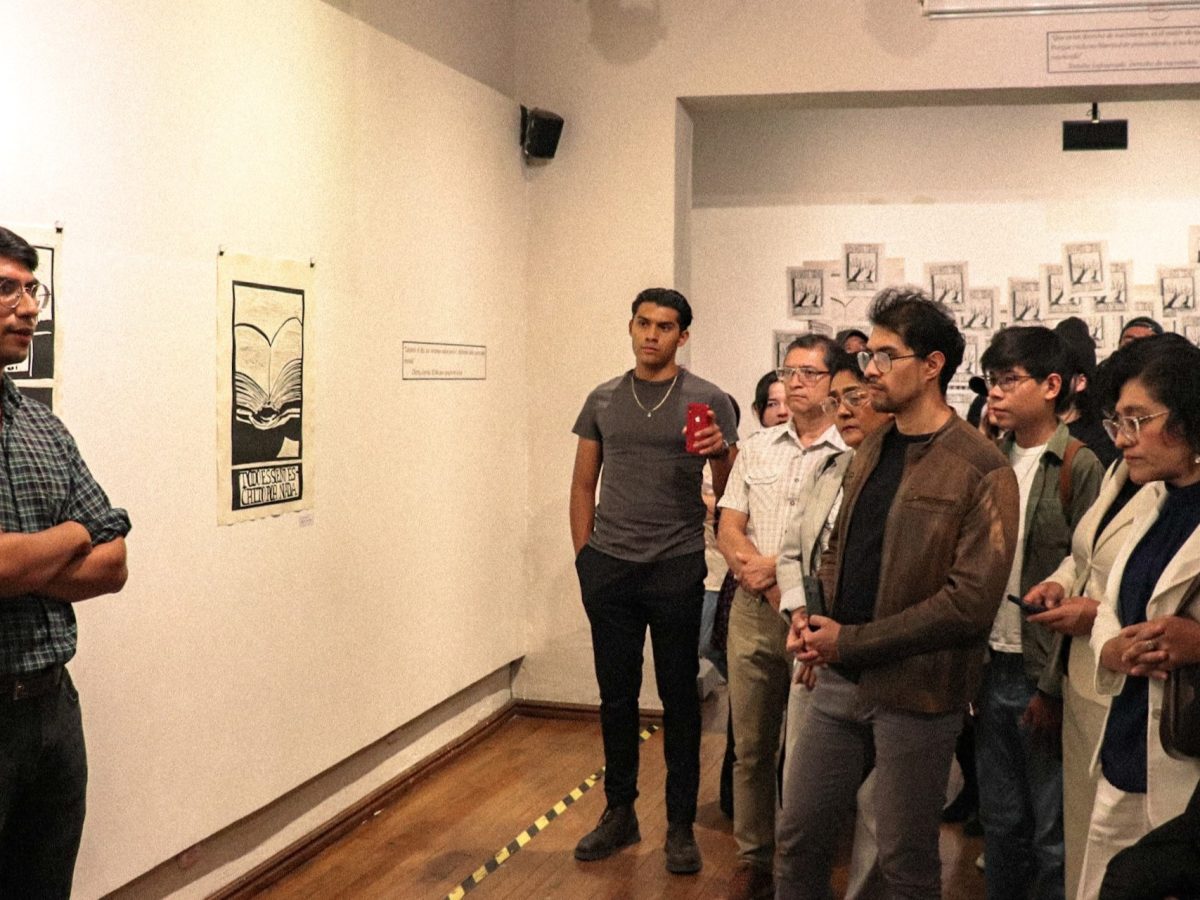 Arroz con pelos el artista que muestra una mirada crítica desde el grabado