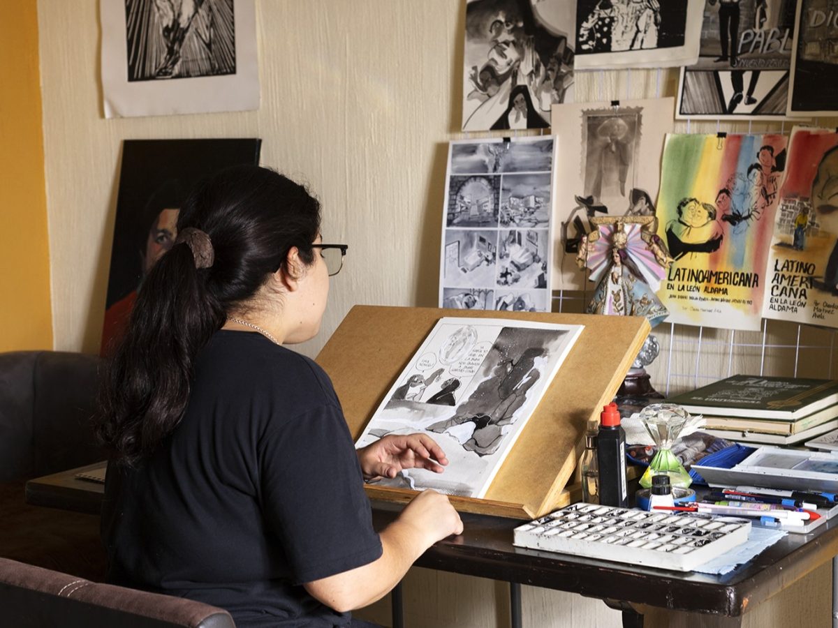 Claudia Martínez: el arte del cómic de terror y desigualdad social