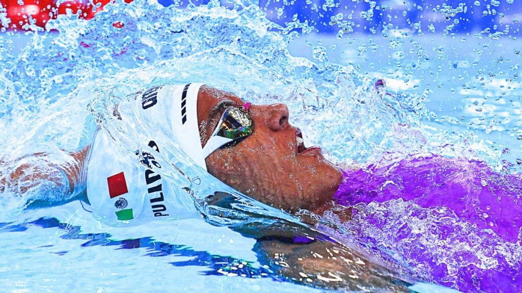 La nadadora leonesa Celia Pulido estará en los Juegos Centroamericanos 2026. MexSport.
