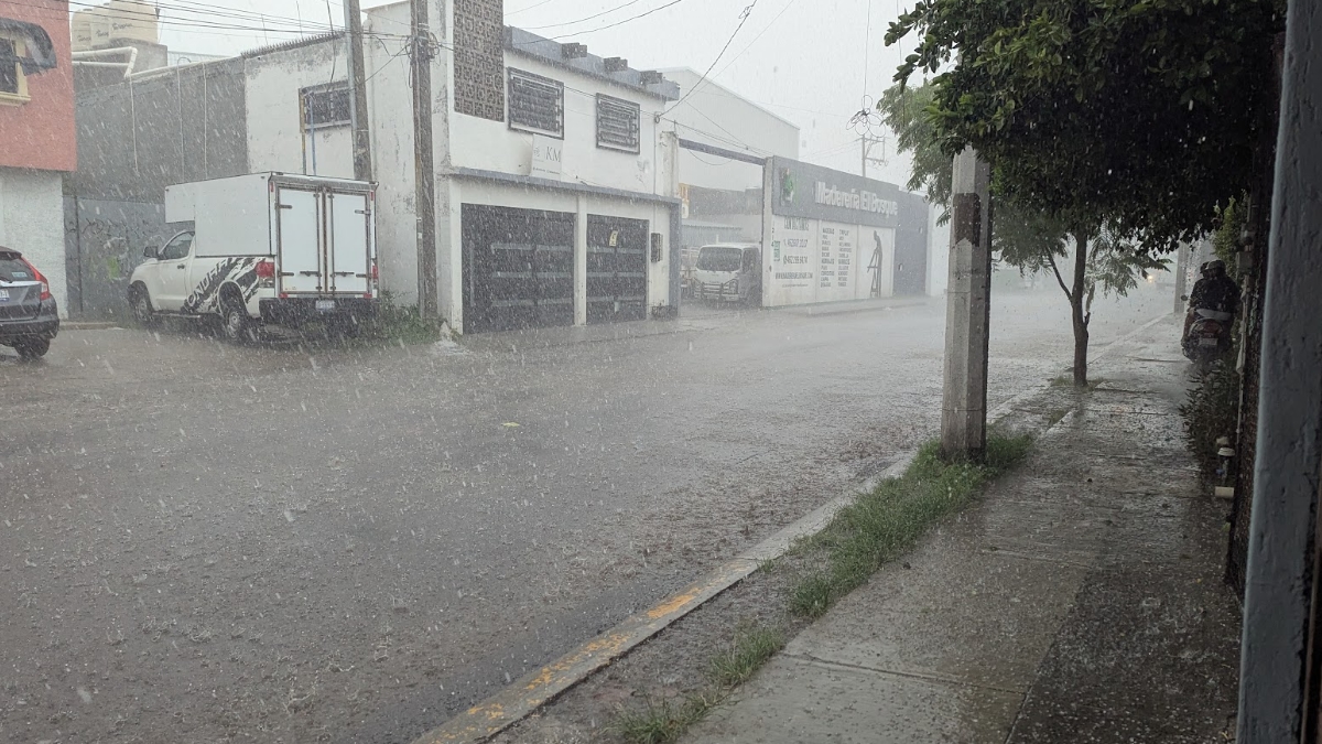Lluvias en Guanajuato