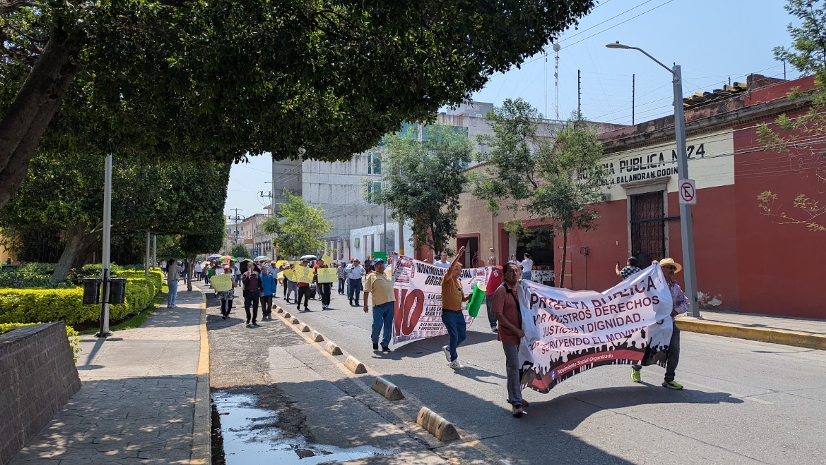 Manifestación en Irapuato