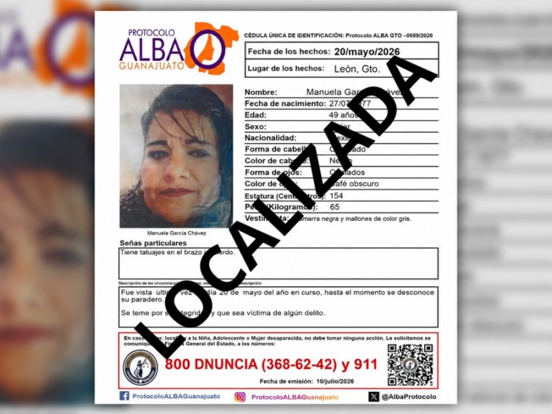 ¿Qué le pasó a Manuela? Desapareció en León y dos meses después fue localizada muerta
