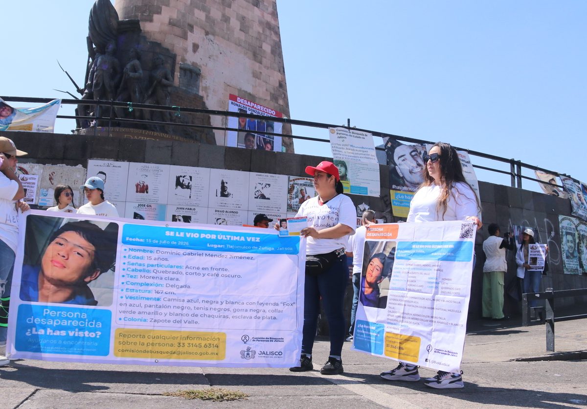 Marchan por siete adolescentes desaparecidos en Jalisco