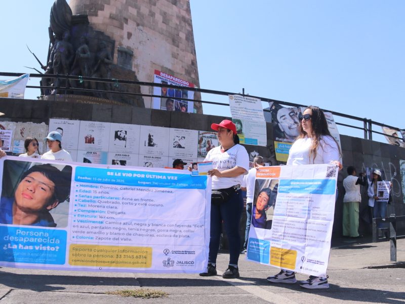 Marchan por 7 jóvenes desaparecidos en Jalisco; sospechan reclutamiento