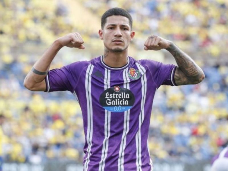 El Club León tiene negociaciones avanzadas para fichar al delantero Marcos André, del Real Valladolid de España