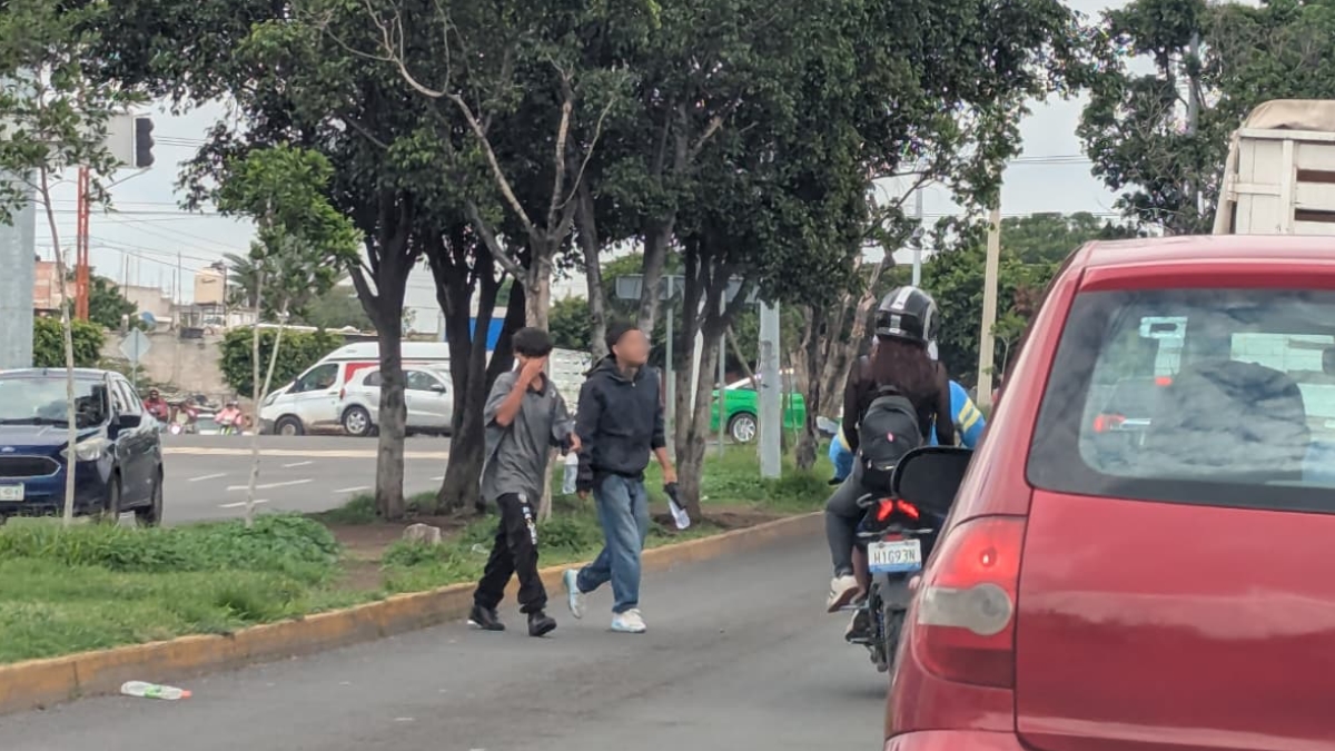 Menores trabajando en Irapuato
