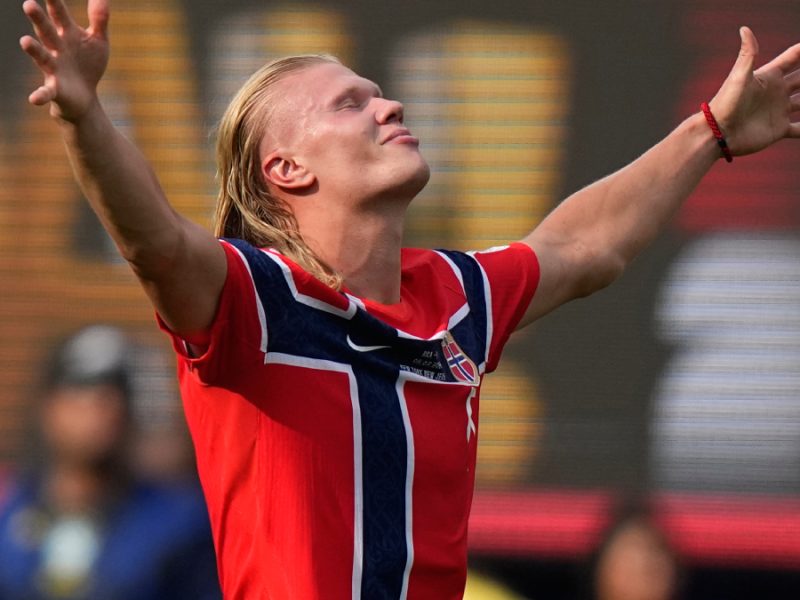 Haaland anota doblete, Noruega vence a Brasil y llega a cuartos de final del Mundial 2026