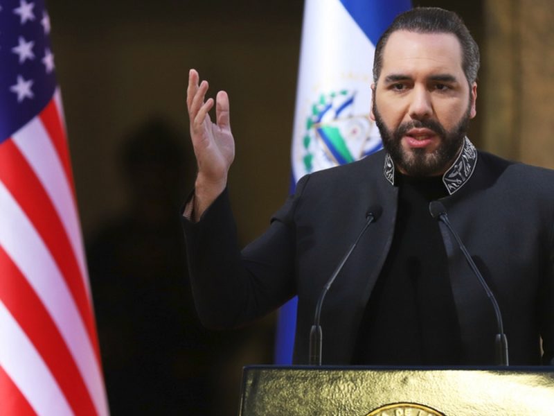 Ratifica partido oficialista de El Salvador a Nayib Bukele para reelegirse por tercera vez