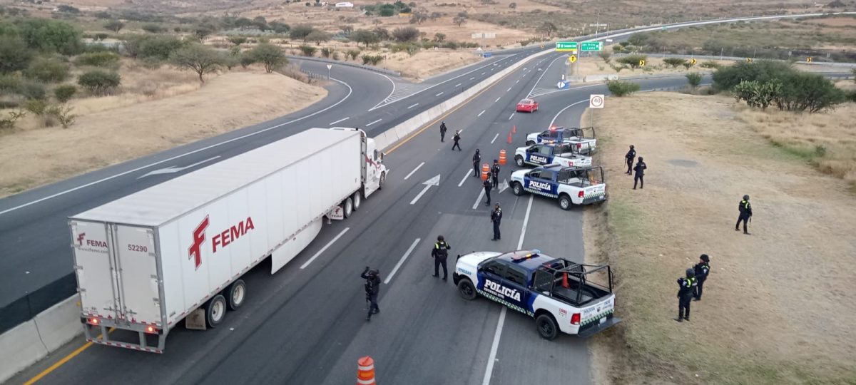 Guanajuato presume baja de robos carreteros