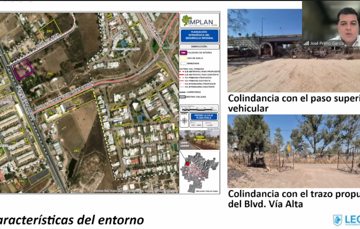El proyecto de la plaza comercial que se construye a un costado de la carretera León-Lagos de Moreno