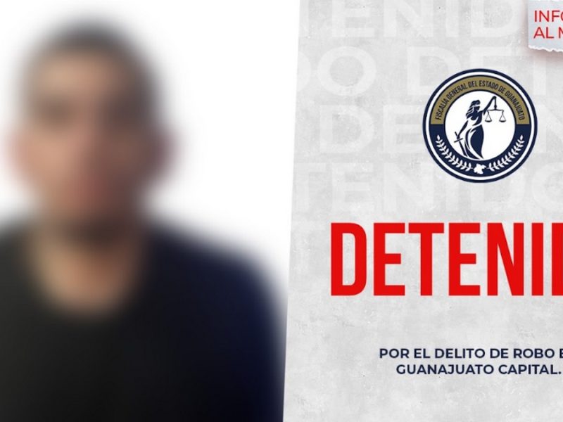 Recapturan en León a hombre que escapó del Ministerio Público en Guanajuato capital