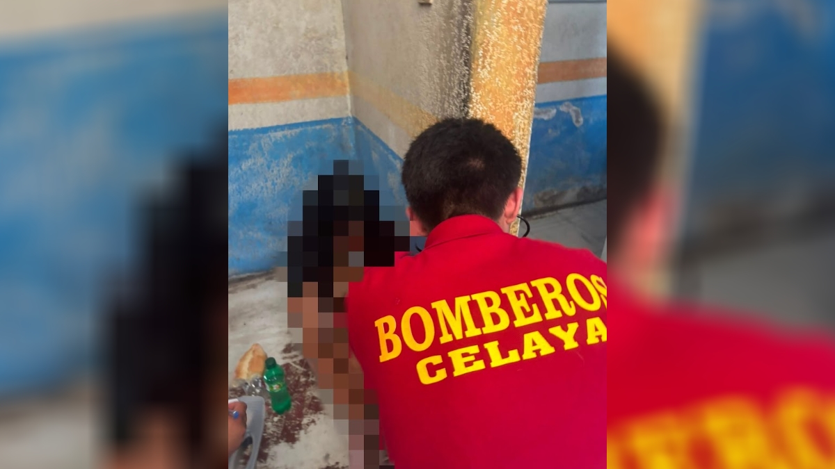 Rescatan a jovencita en Celaya