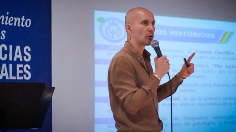 Ricardo García Frausto, titular de la subsecretaría de la Diversidad Sexual y de Género. Foto: Facebook.