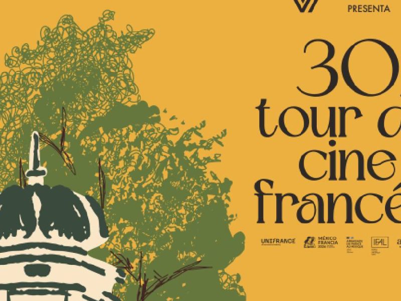 Tour de Cine Francés revela el teaser de su póster oficial rumbo a su edición 30 en México