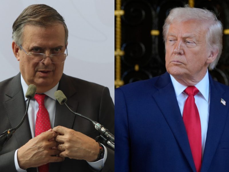 Nadie le compra más a EU que México.- responde Ebrard a Trump por T-MEC