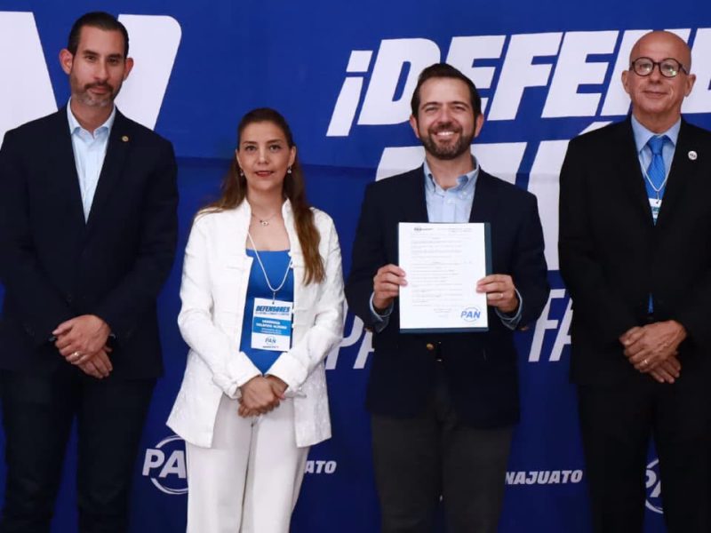 Se mueven piezas en el PAN Irapuato: Tres se registran como Defensores de la Patria de cara a 2027