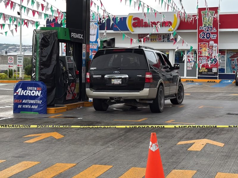 Ataque armado en una gasolinera de Las Joyas