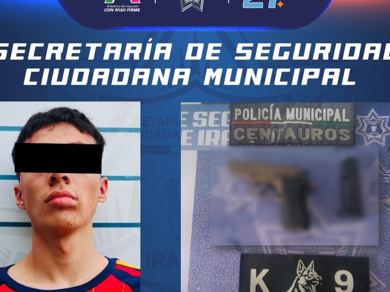 Detienen a Bogar: Asalta a cuentahabiente en Irapuato y su cómplice lo abandona