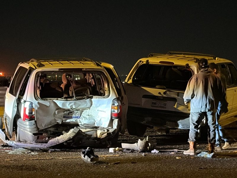 Borracho causa trágico accidente en mirador de Irapuato; hay un muerto y 4 heridos
