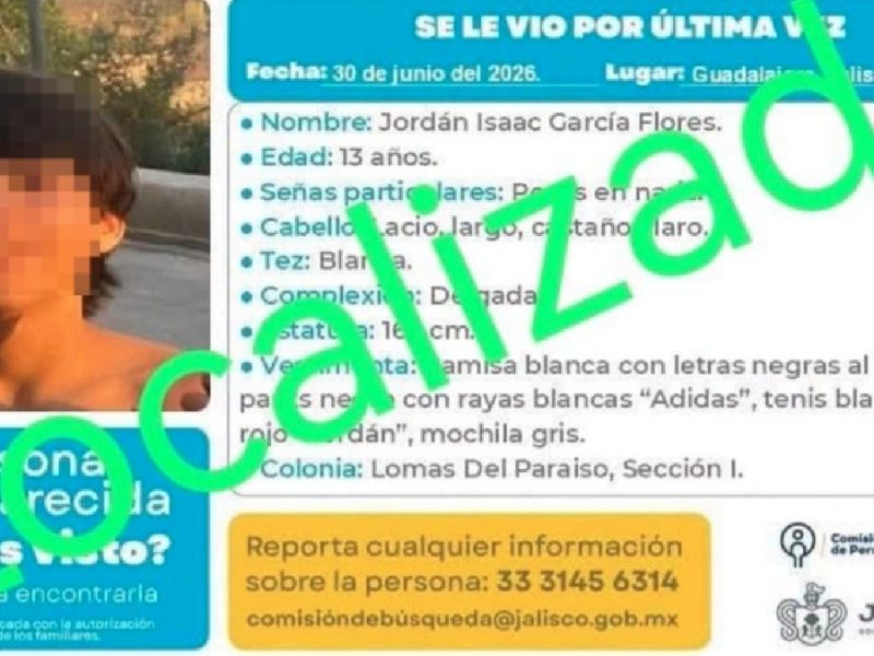 Vuelven a casa adolescentes desaparecidos en Guadalajara y en Puerto Vallarta