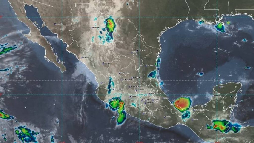 alerta lluvias en México