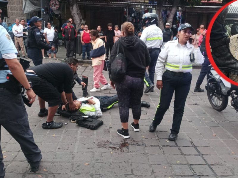 ‘Atoran’ a taxista por atropellamiento de un elemento de Tránsito en Celaya