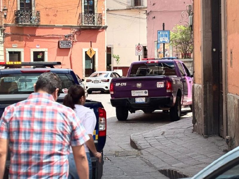 Buscan a prófugo desde el cielo y entre callejones de Guanajuato capital