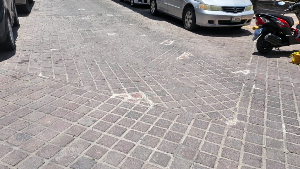 Critican ciudadanos ‘parches’ en arreglo de calle del Centro Histórico de Moroleón