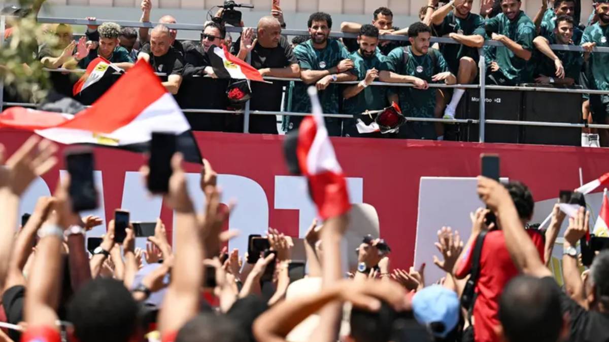 Egipto se rinde ante sus 'Faraones', así fue el espectacular recibimiento tras participar en el Mundial 2026 - AP.