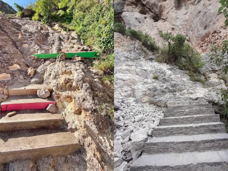 Samantha Smith afirma que escalera en La Bufa es para evitar accidentes