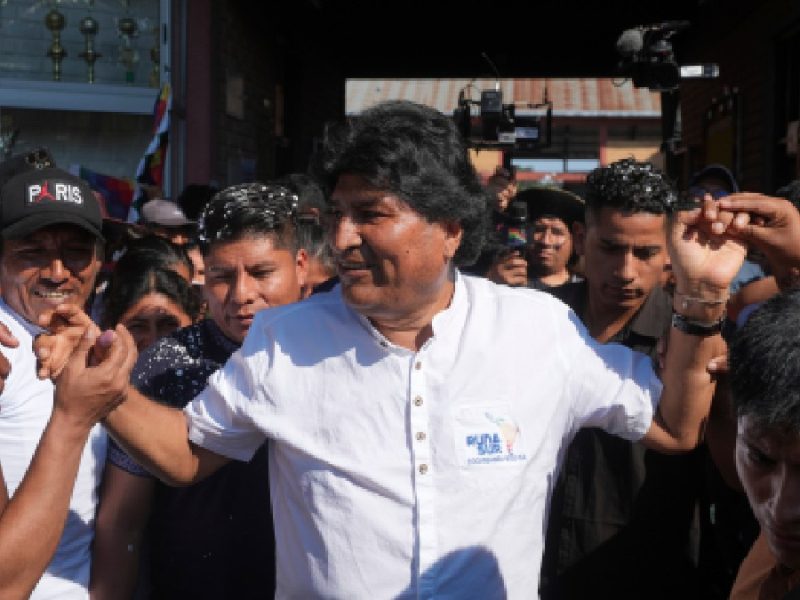 Evo Morales acusa a EU de perseguirlo por “terrorismo”
