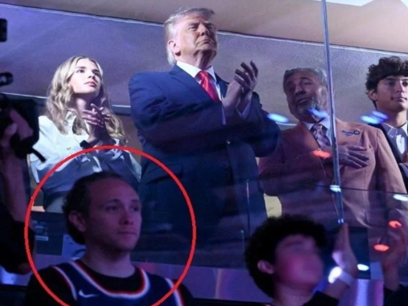 Teje red millonaria extitular del SAT que “balconearon” por estar en palco VIP junto a Trump