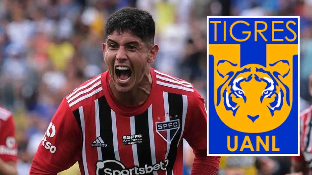 Refuerzo de lujo, Alan Franco fichado por Tigres, llega procedente del Sao Paulo 