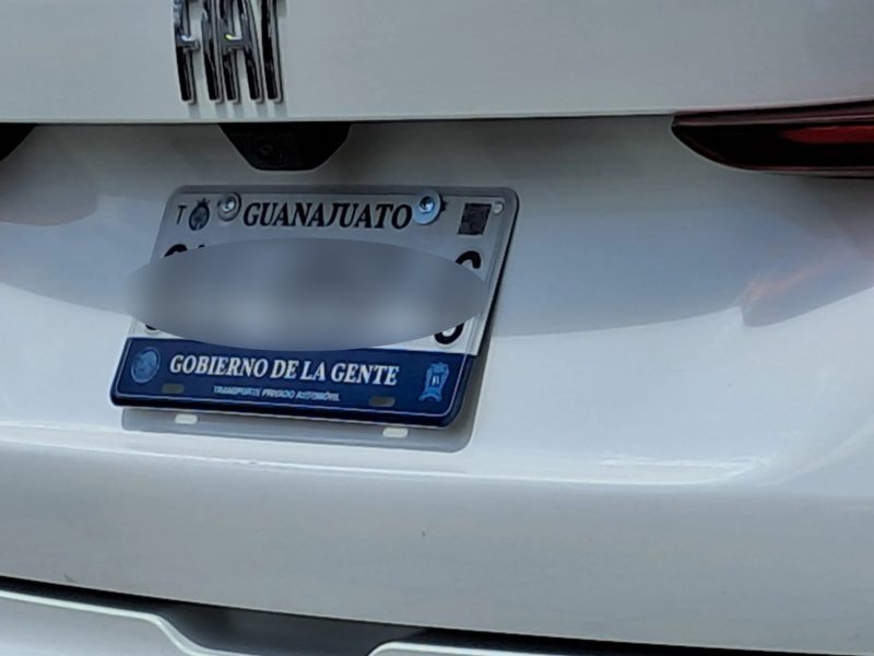placas nuevas Guanajuato
