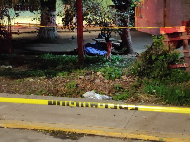 Noche de terror en El Copalillo: Matan a hombre a balazos en parque lleno de familias
