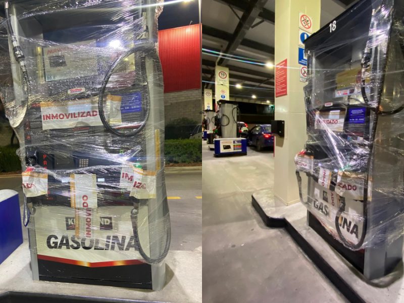 Inmoviliza Profeco cuatro mangueras en gasolinera Costco de Centro Max