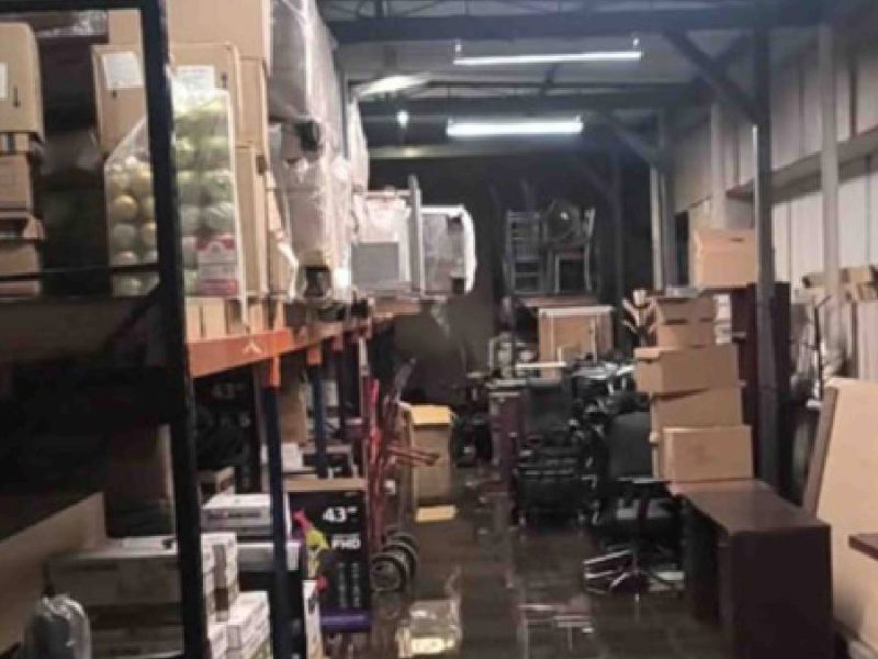 Pese a inversión millonaria, se inunda la Cámara de Diputados por fuertes lluvias