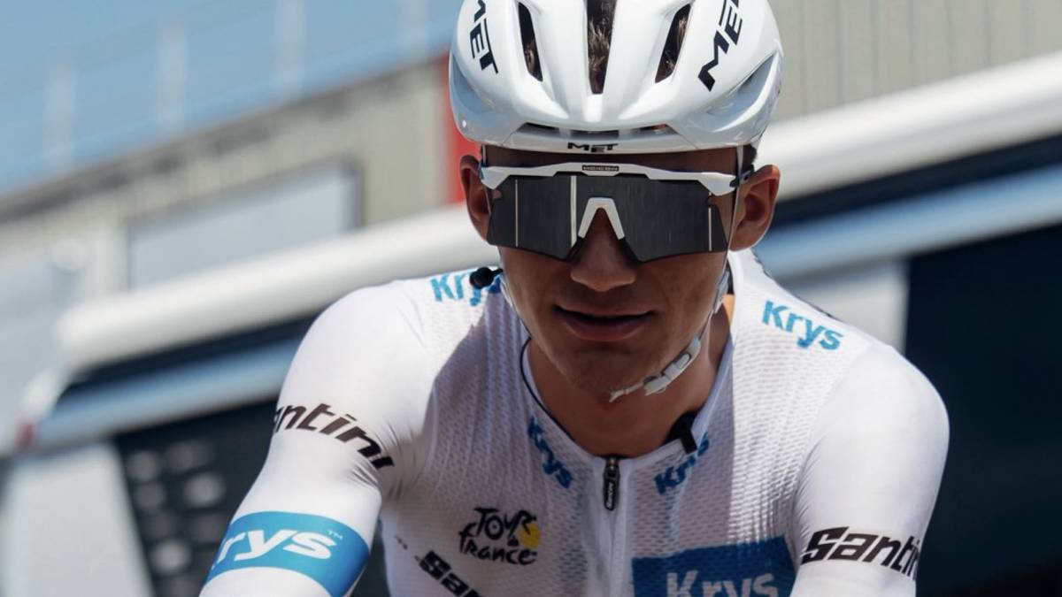 Isaac del Toro sigue entre los mejores del Tour de Francia 2026 y conserva el maillot blanco tras nueve etapas - Foto: UAE Team Emirates.