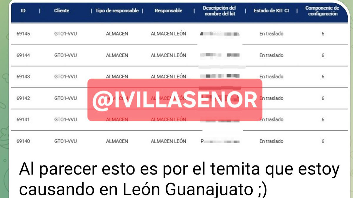 León hackeo Seguritech