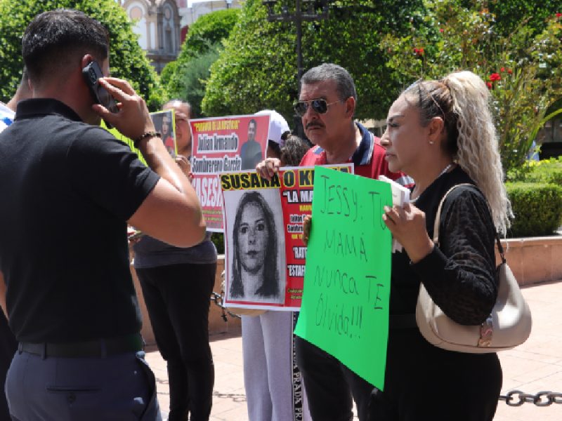 “¡Que no quede así!”: Madre de Jessica clama justicia y protección en Presidencia de León