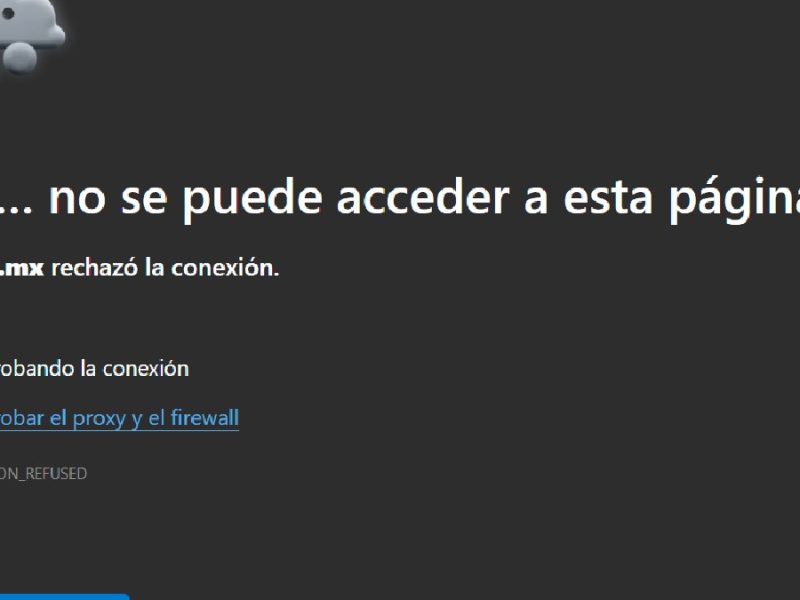 Ya son dos días con la página web del Municipio de León caída