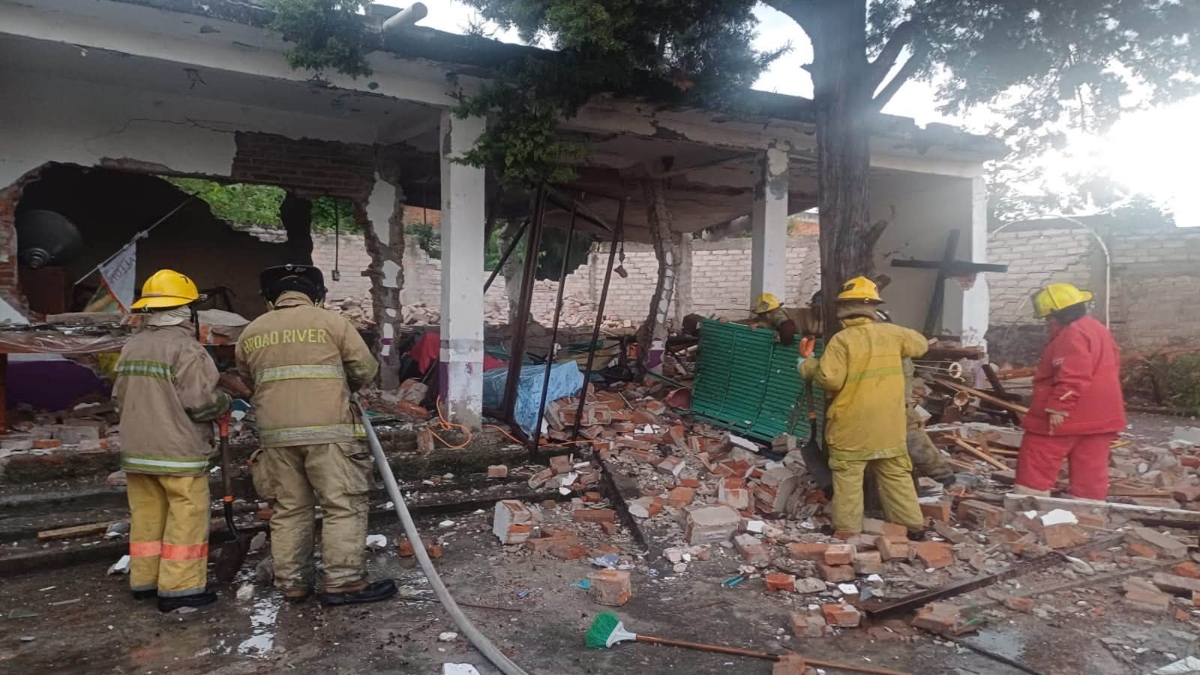 rayo explosión Pantaleón Acámbaro