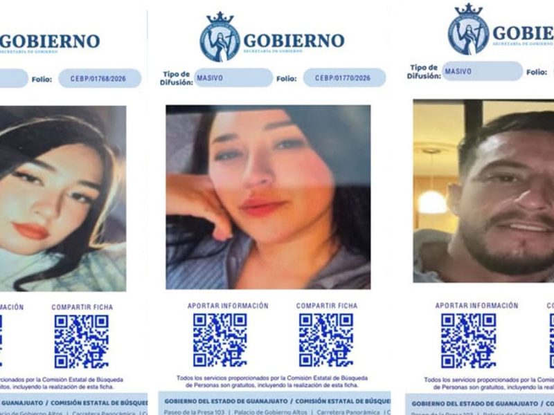 Salamanca: Colectivo intensifica búsqueda de Brisa, Wendy y Miguel tras un mes desaparecidos
