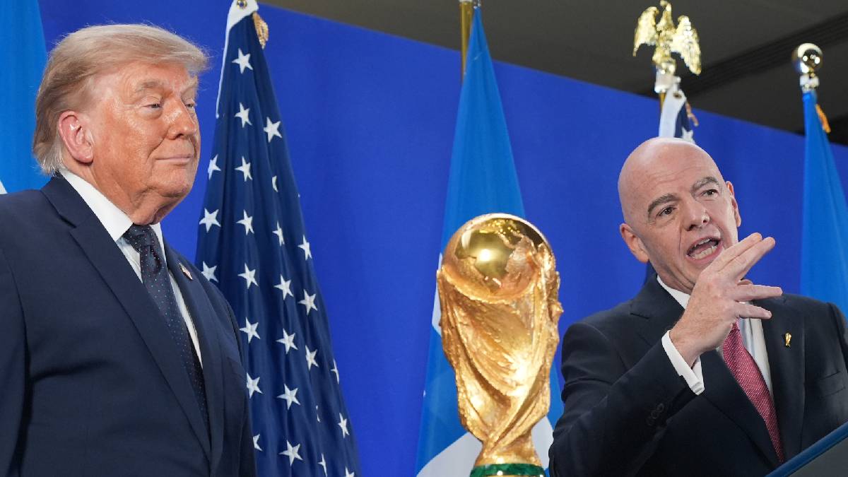 Sin México, Trump propone que Estados Unidos organice en solitario el próximo Mundial - Foto: AP.