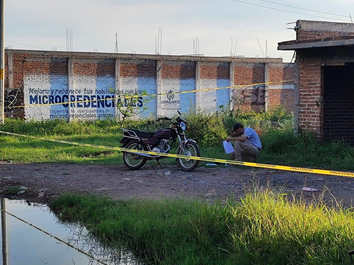 Asesinan a balazos a motociclista en la comunidad El Pistache en Irapuato