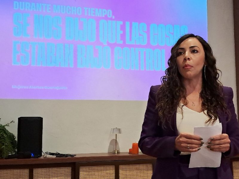 MC critica Alerta de Género, exhibe cifras y pide observar las desapariciones