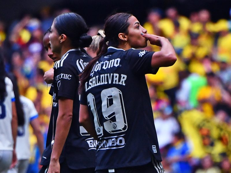 ¡Diez! América Femenil golea 10-0 a Cruz Azul en el Estadio Azteca