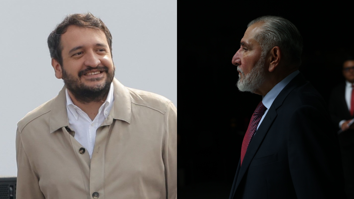 Andrés Manuel López Beltrán y Adán Augusto