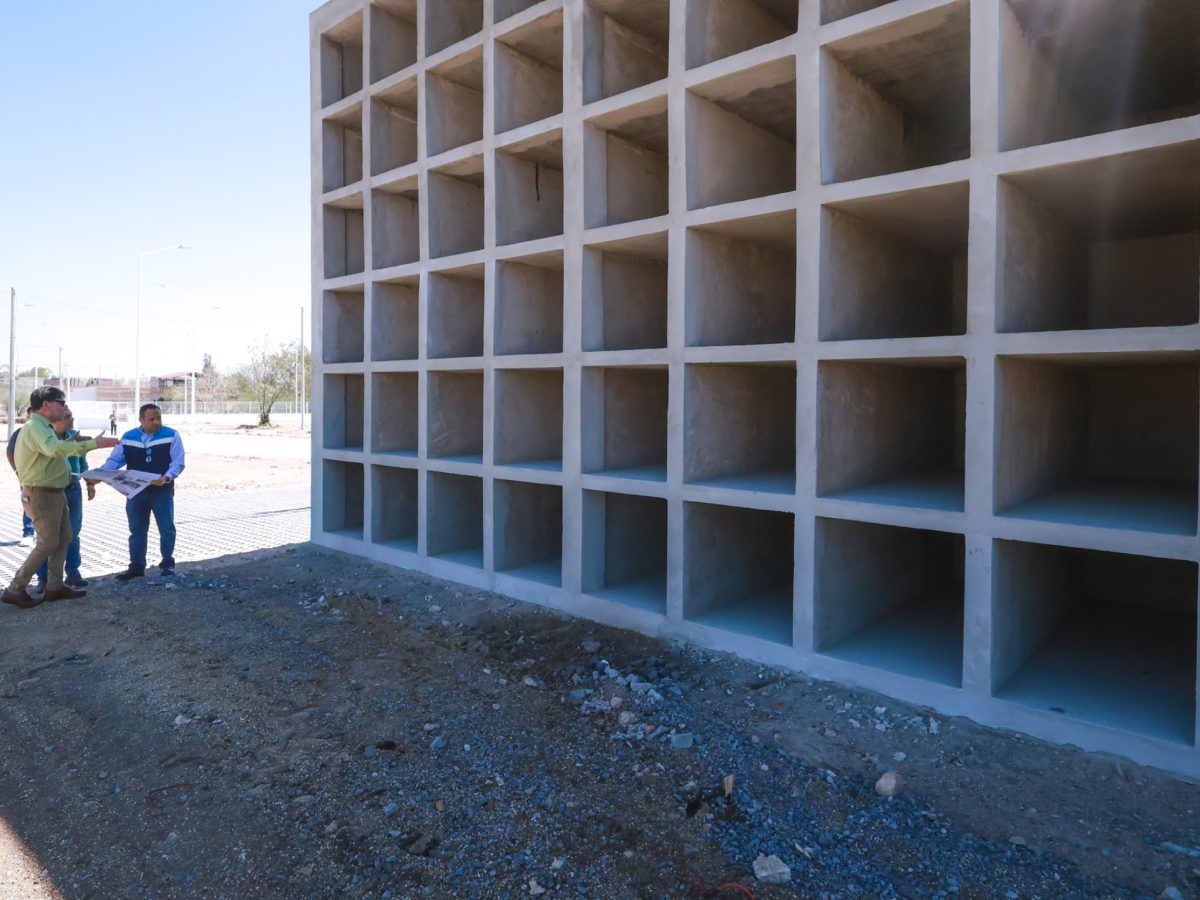 Obra de 18 millones paralizada: El Panteón Santa Cecilia de San Pancho sigue sin abrir