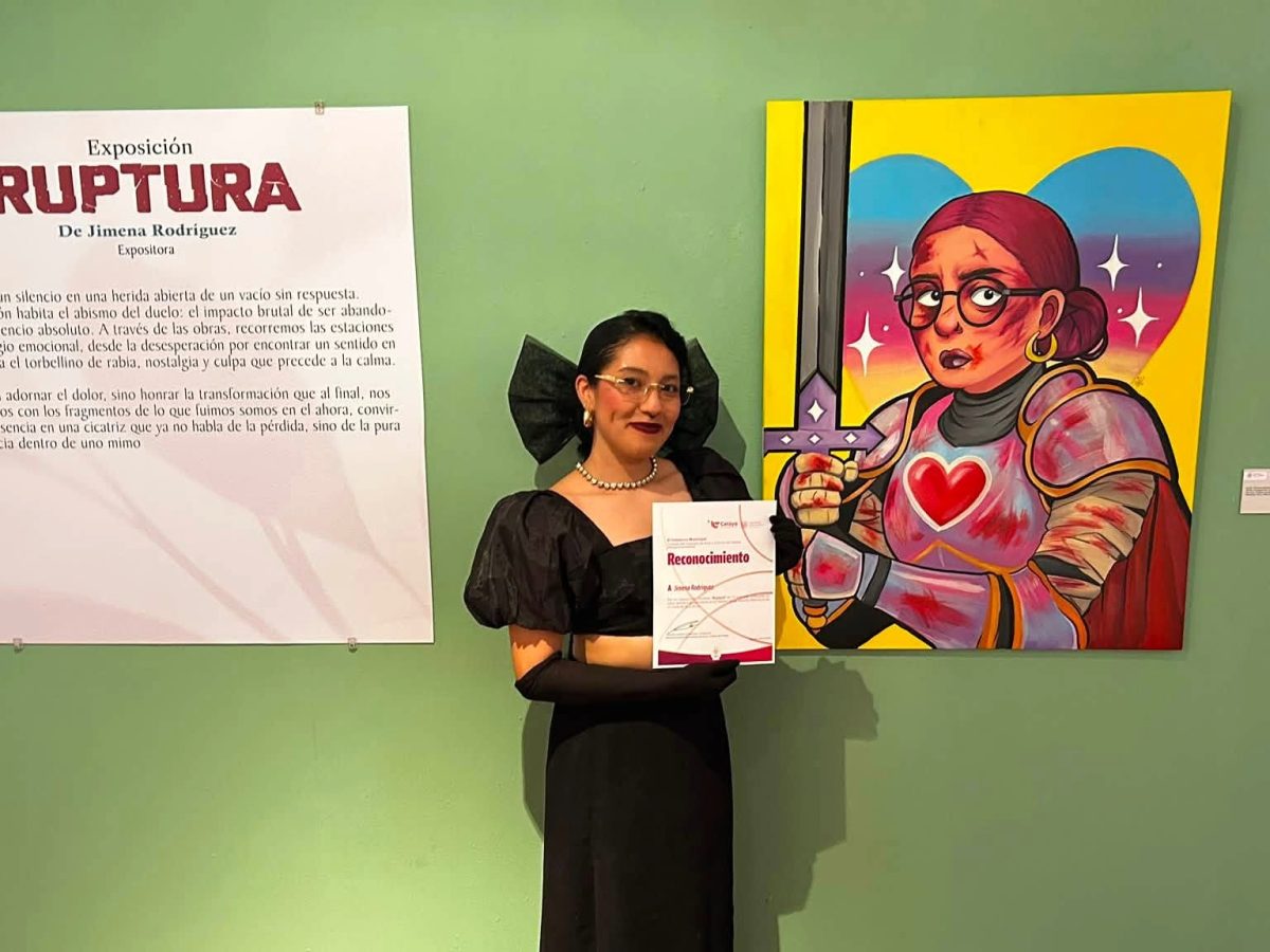 Muestra de arte en Celaya: Conoce ‘Ruptura’ de la artista “Guez”